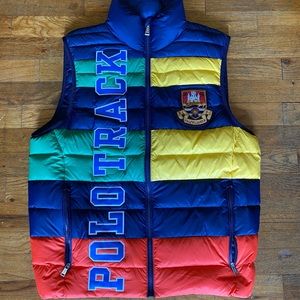 Polo Ralph Lauren Polo Track Puffer Vest NWT Small